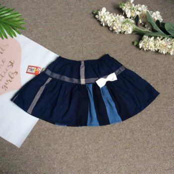 Chân váy kẻ kèm quần BBR - cvk29195